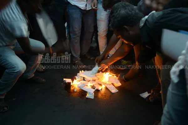 protest against ipl competition 